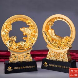 房地产公司会议礼品 啁年活动纪念品 员工客户答谢会纪念摆件厂家