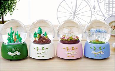 【麦和 贝克亚得100MM水晶球 雪花水晶球创意礼物礼品】价格_厂家_图片 -