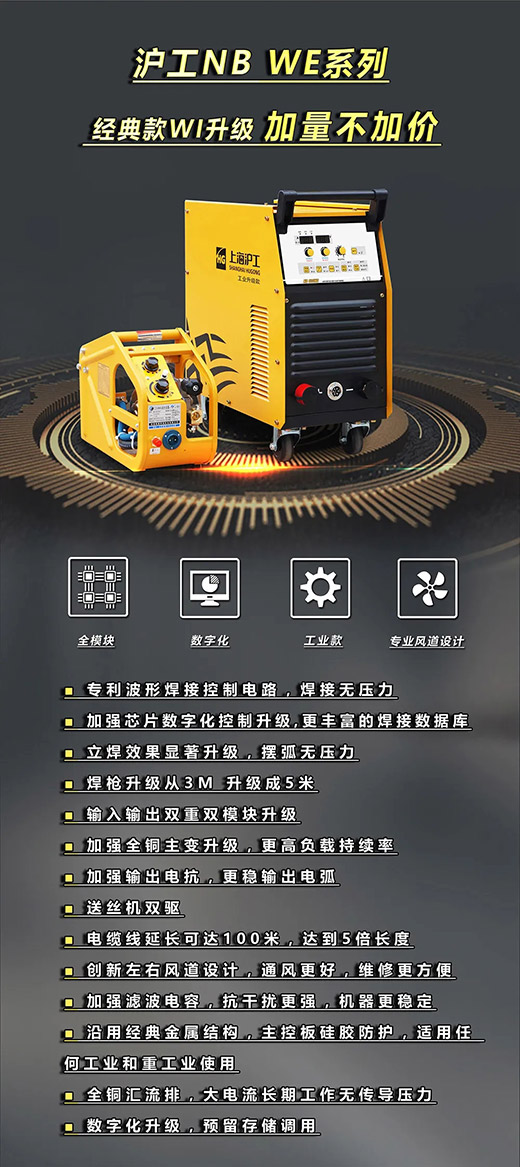 Z6尊龙NB WE系列经典款气保焊机