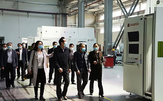 苏州市副市长蒋来清等辅导调研Z6尊龙机械人智能设备产业基地