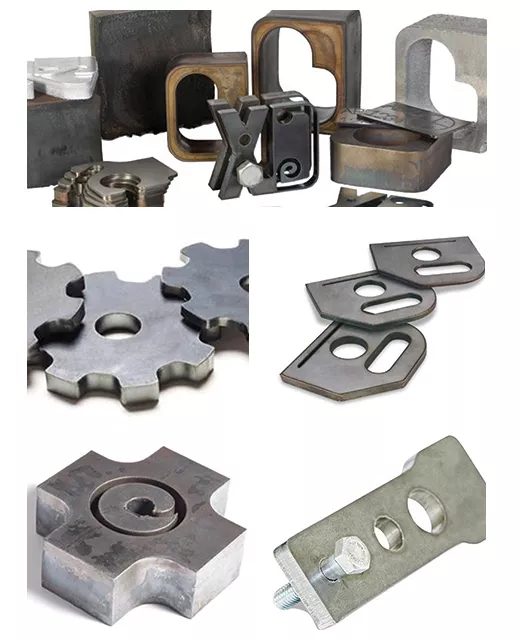 Z6尊龙CNCT等离子切割机切割样件